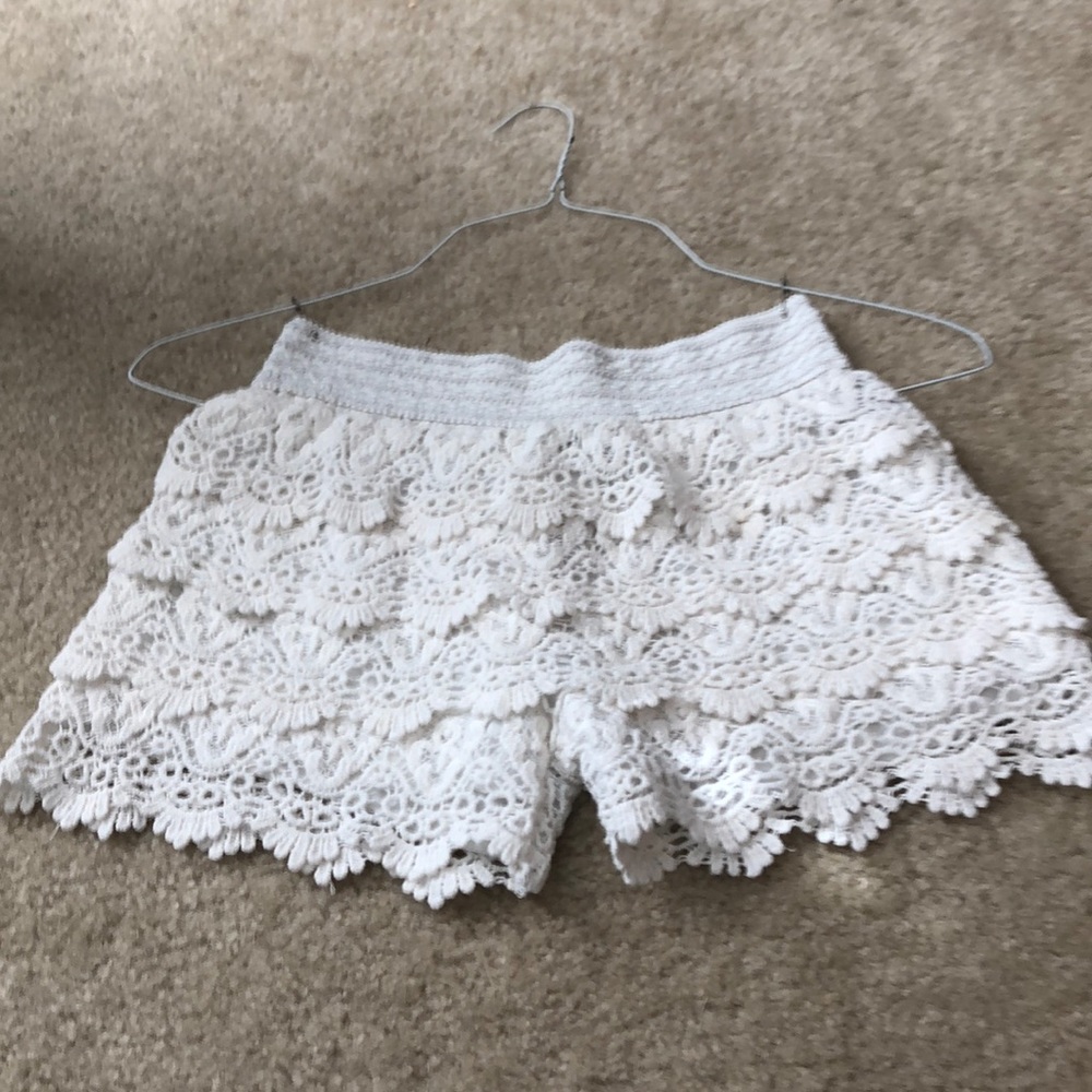 Off-White Girl’s Medium Lace Shorts